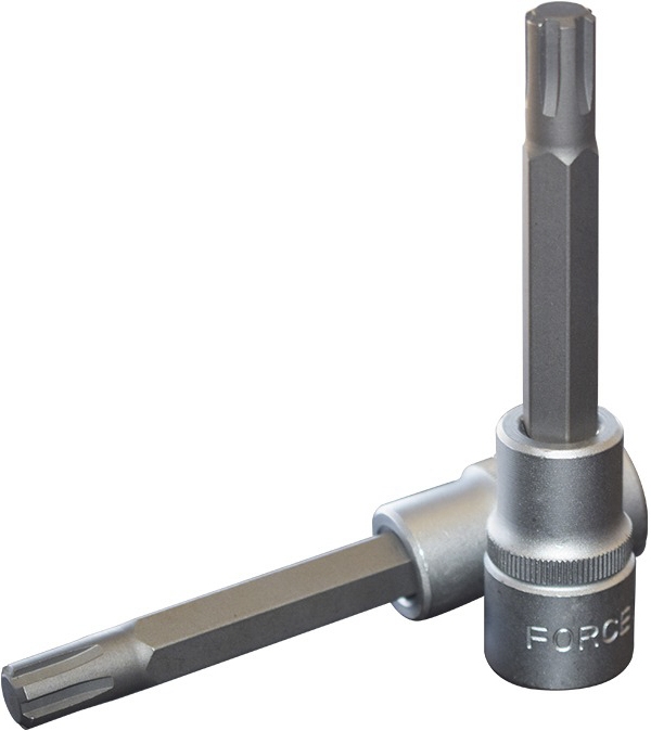 

Торцевая головка с битой Force 34910010 R10 1/2"