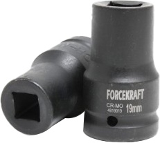 

Торцевая головка Forcekraft FK-4819019 19 мм 1"