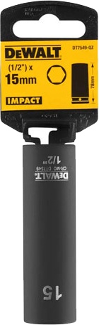 

Торцевая головка DeWALT DT7549 15 мм 1/2"