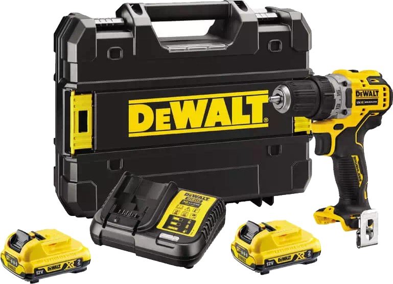 

Шуруповерт DeWALT аккумуляторный DCD701D2 (2 аккумулятора + ЗУ + чехол)