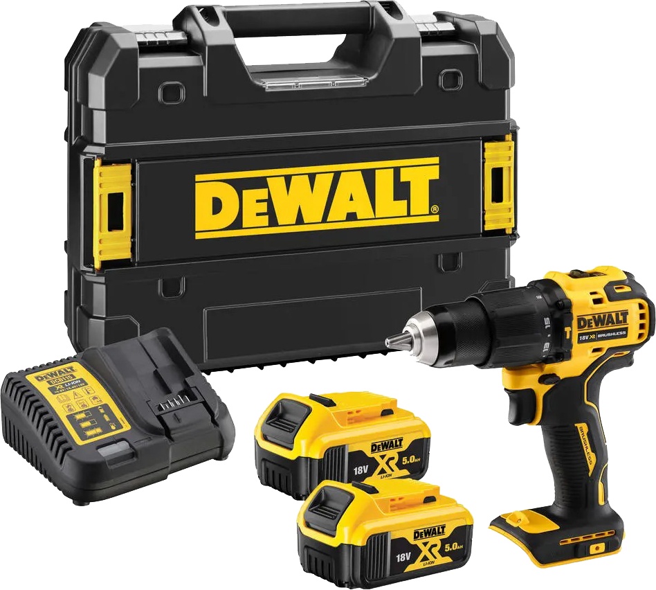 

Шуруповерт DeWALT аккумуляторный DCD709P2T (2 аккумулятора + ЗУ + чехол)