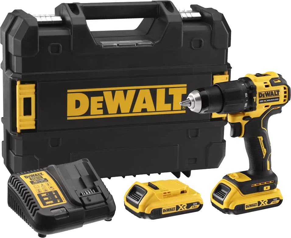 

Шуруповерт DeWALT аккумуляторный DCD709D2T (2 аккумулятора + ЗУ + чехол)