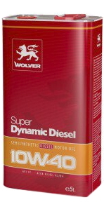 

Моторное масло Wolver Super Dynamic Diesel 10W-40 полусинтетическое 4260360944123