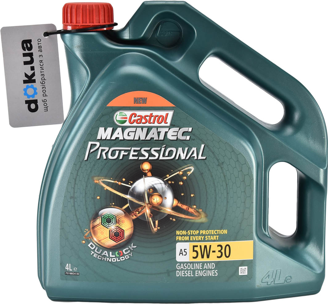 

Моторное масло Castrol Professional Magnatec A5 5W-30 синтетическое URMAPA534X4L