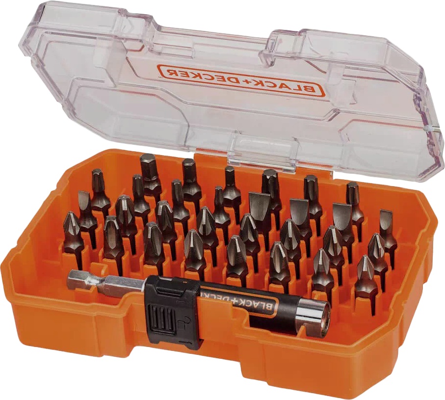 

Набор бит с держателем BLACK+DECKER A7228 30 шт.