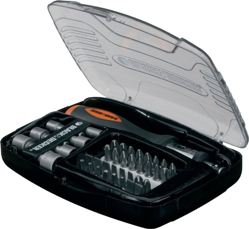 

Отвертка реверсивная с набором бит BLACK+DECKER A7062