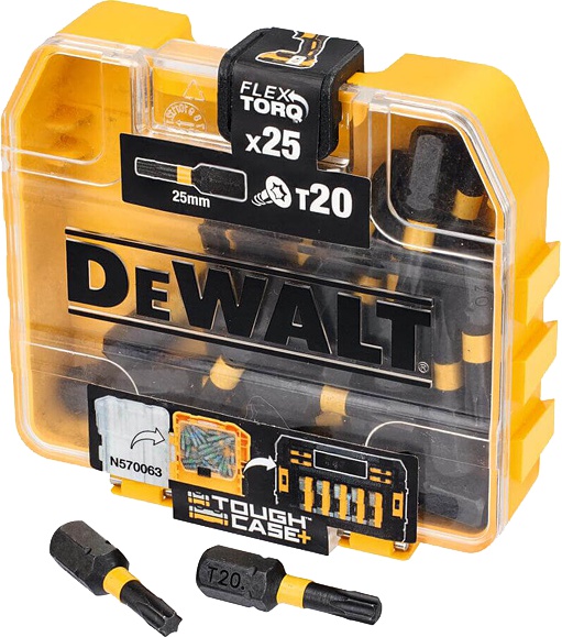 

Набор бит DeWALT Extreme FlexTorq DT70557T 25 шт.