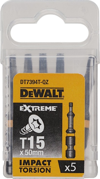 

Набор бит DeWALT Impact Torsion DT7394T 5 шт.
