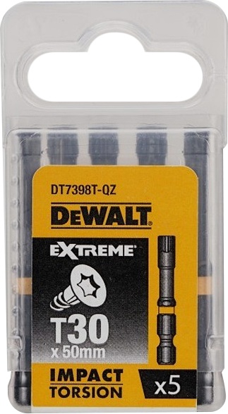 

Набор бит DeWALT Impact Torsion DT7398T 5 шт.