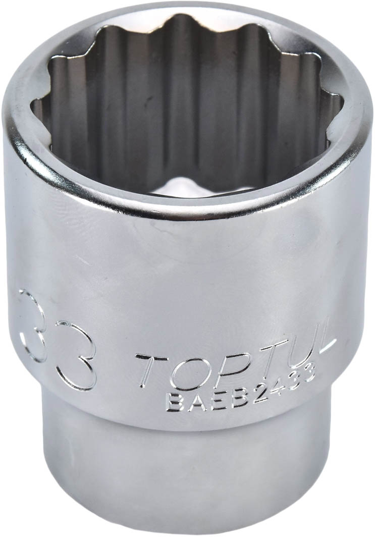 

Торцевая головка Toptul BAEB2433 33 мм 3/4"