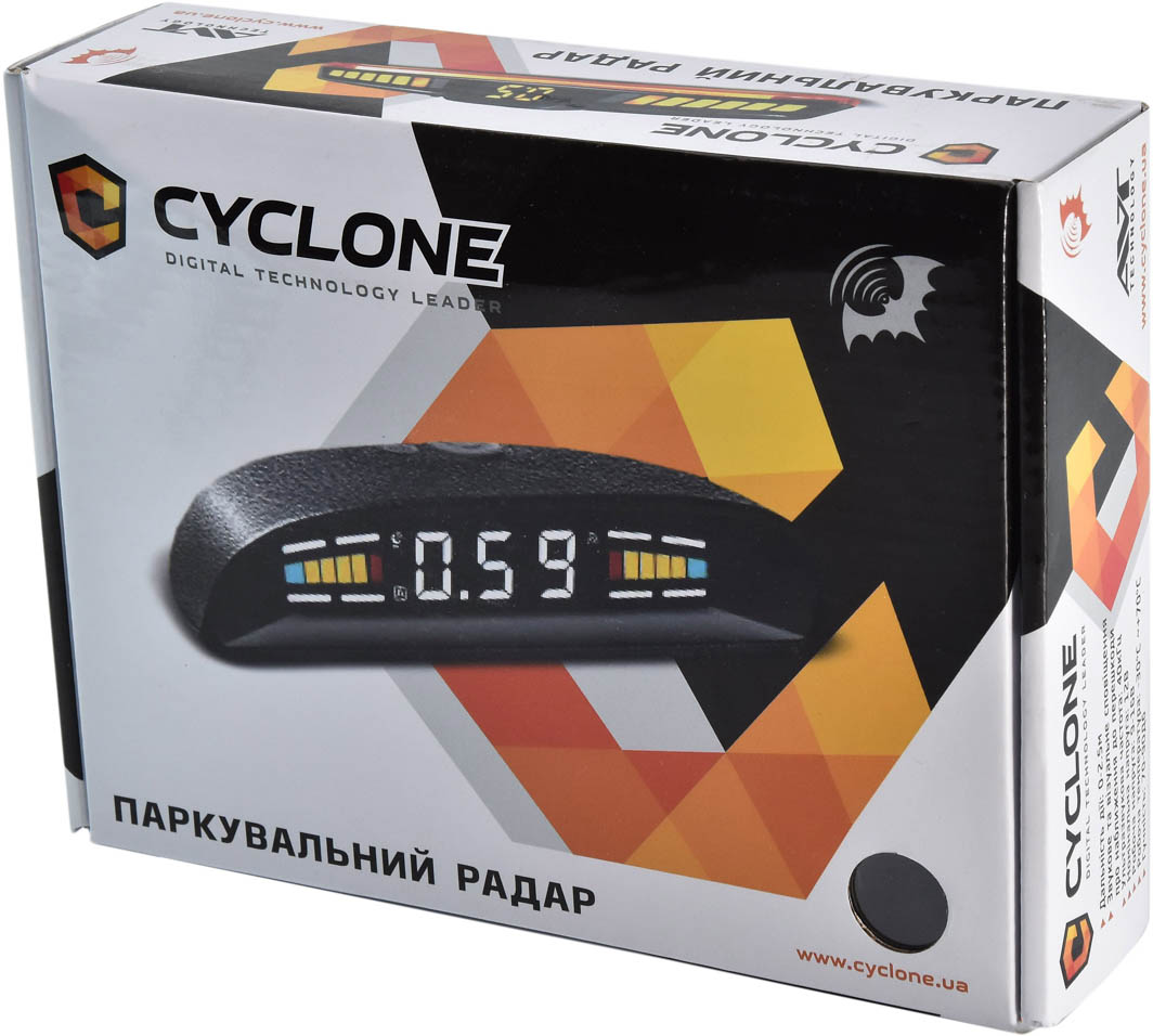 

Парктроник Cyclone SQ-4D с черными датчиками 4 шт. 00000139