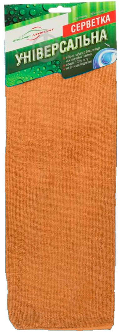 

Салфетка Organic Assistant CTB001260ORANGE микрофибра 35x40 см