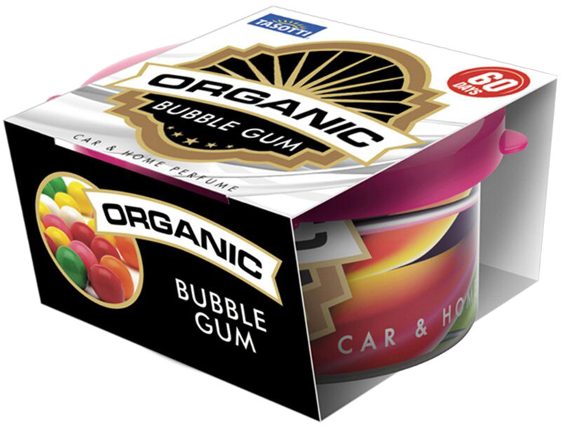 

Ароматизатор Tasotti Organic Bubble Gum 42 г 74338