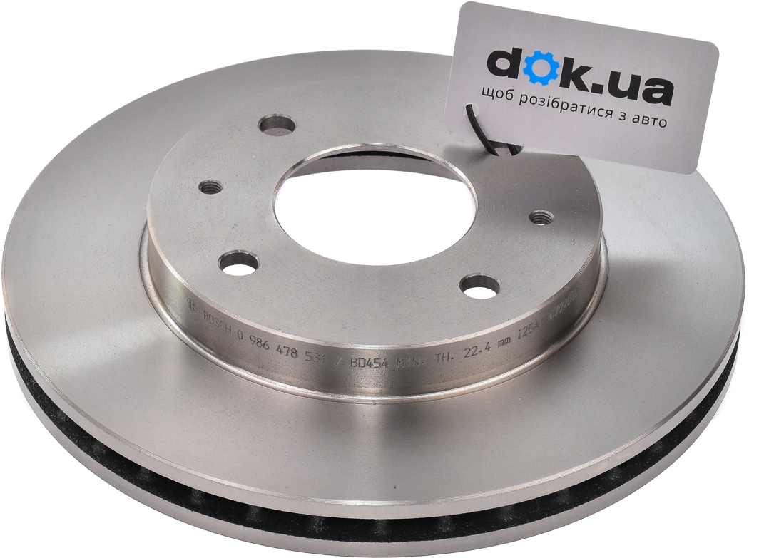 

Bosch 0986478531 Тормозной диск