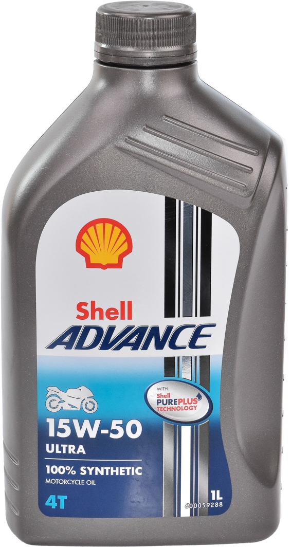 

Моторное масло 4T Shell Advance Ultra 15W-50 синтетическое 550044453