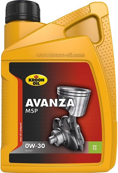 

Моторное масло Kroon Oil Avanza MSP 0W-30 синтетическое 35942