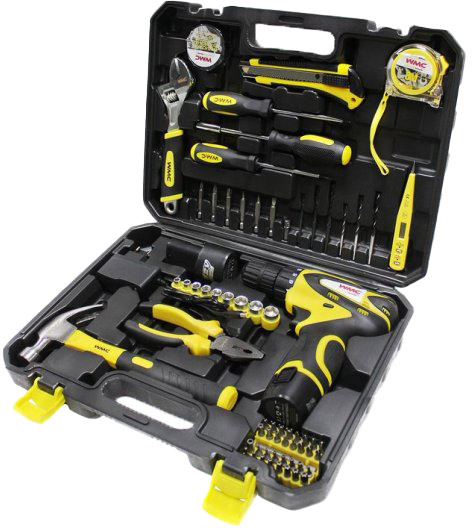 

Набор инструментов WMC Tools 2068 1/4" 68 ед.