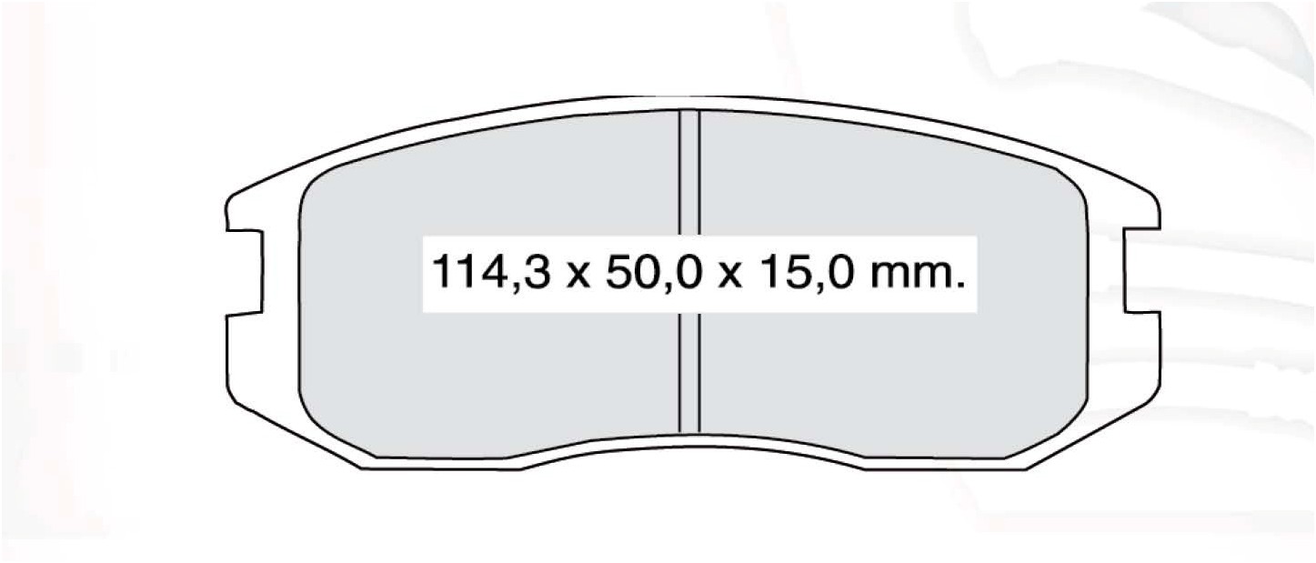 

Dafmi D601E Тормозные колодки