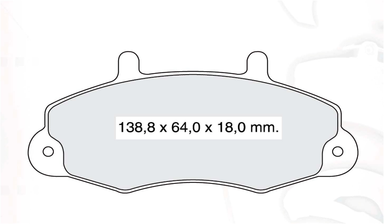 

Dafmi D837E Тормозные колодки