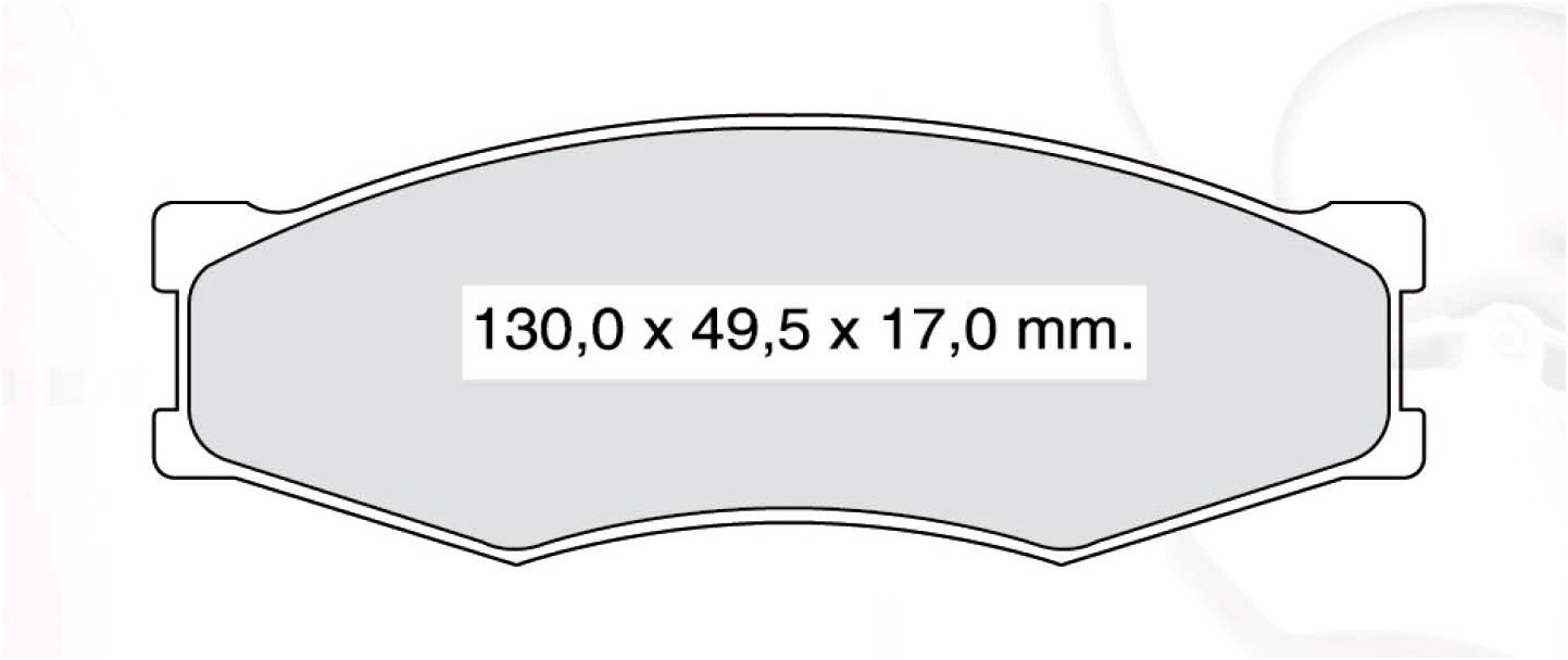 

Dafmi D415EI Тормозные колодки