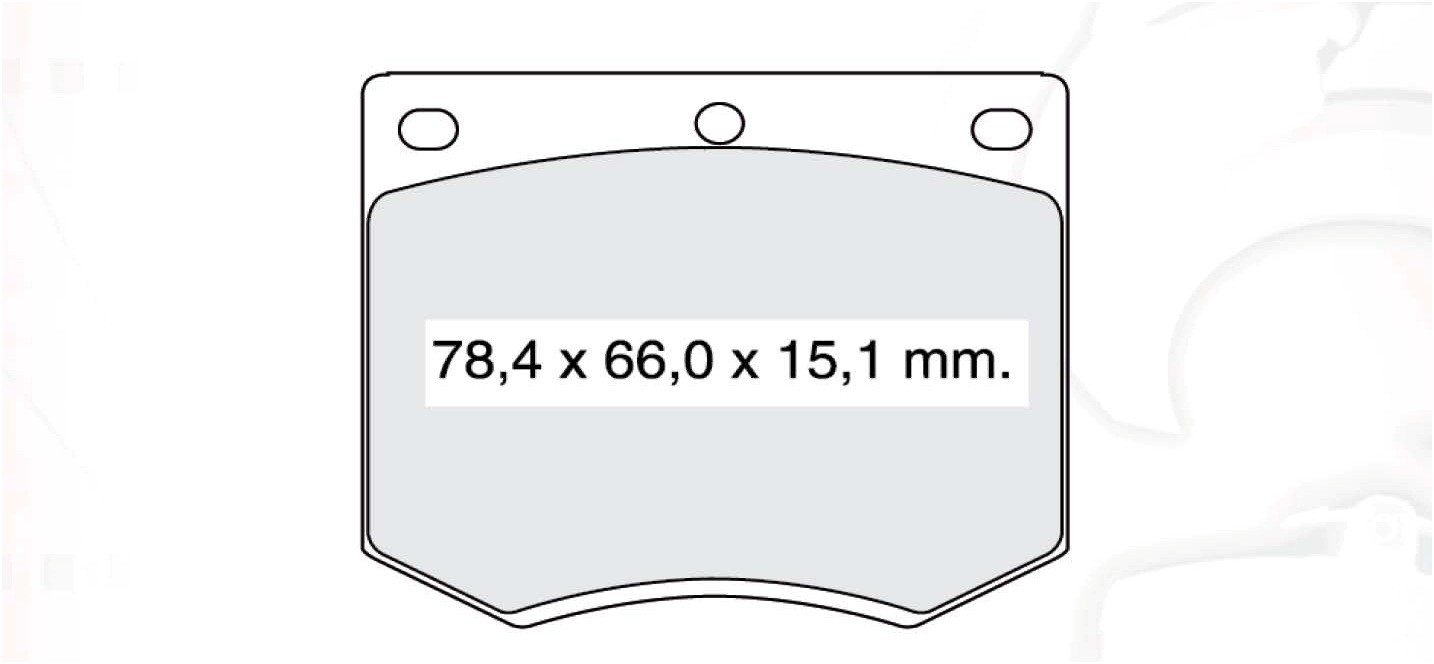 

Dafmi D359E Тормозные колодки