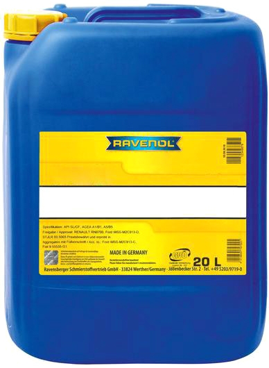 

Моторное масло Ravenol HDX 5W-30 синтетическое 1111125020