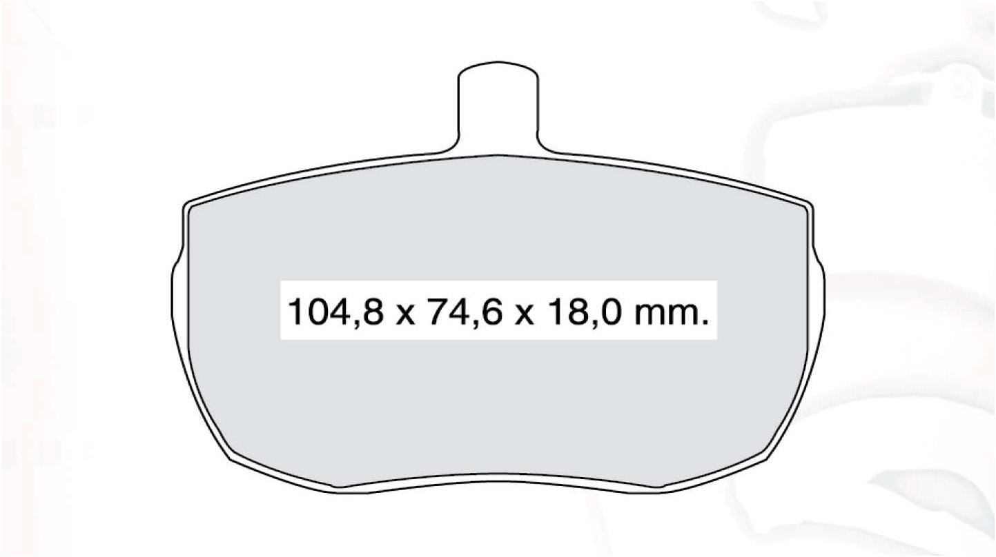 

Dafmi D430E Тормозные колодки