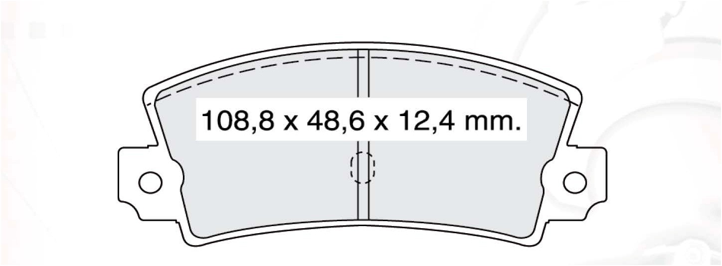 

Dafmi D960E Тормозные колодки