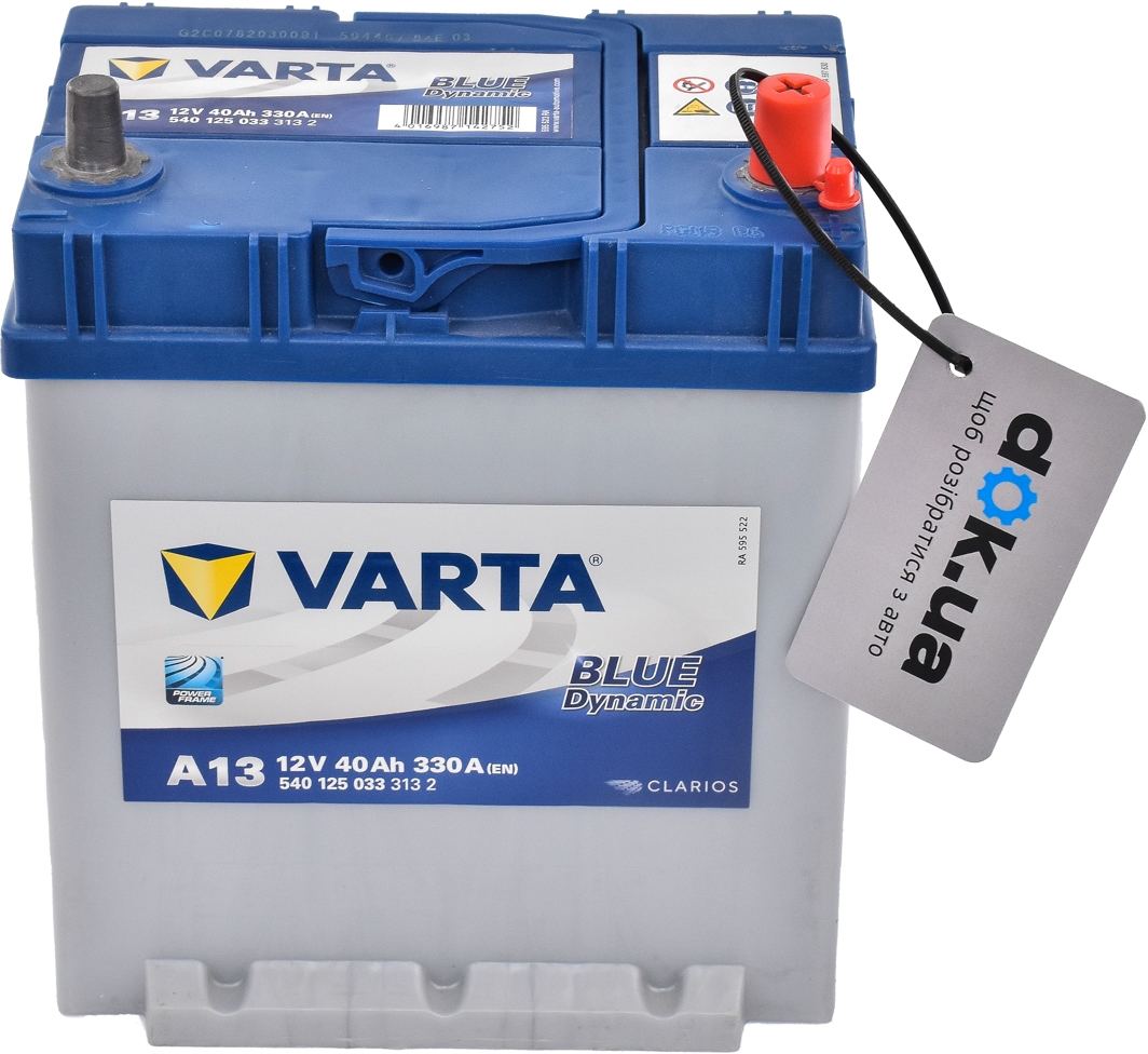 

Аккумулятор Varta 6 CT-40-R Blue Dynamic 540125033