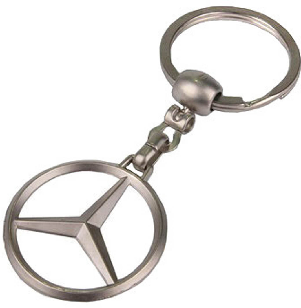 

Брелок AutoTechteile с логотипом Merсedes-Benz серый MB2