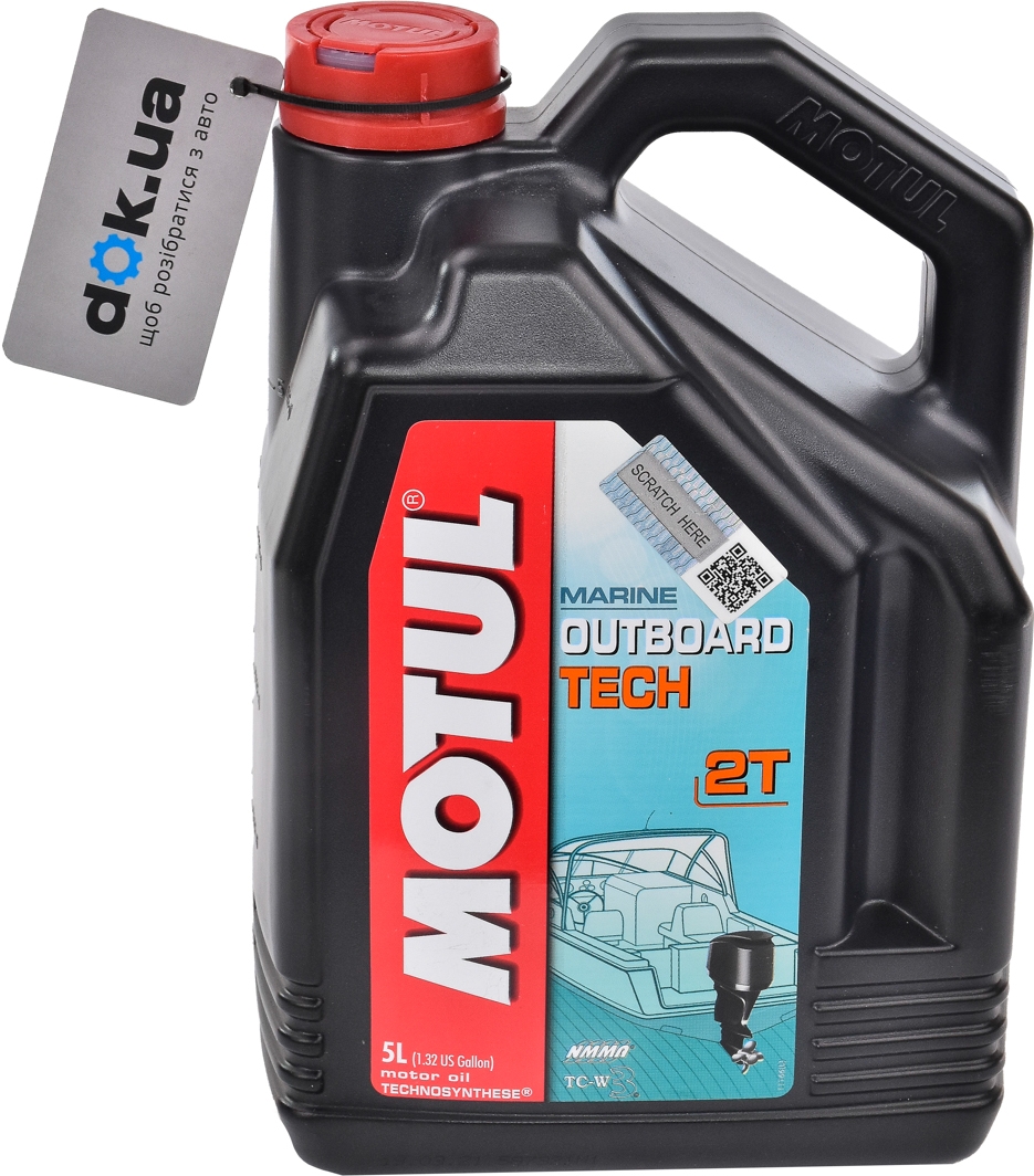 

Моторное масло 2T Motul Outboard Tech полусинтетическое 851751