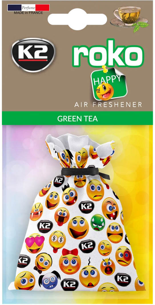 

Ароматизатор K2 Vinci Roko Happy Green Tea 25 г V822H