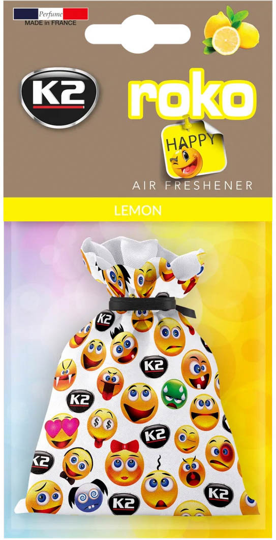 

Ароматизатор K2 Vinci Roko Happy Lemon 25 г V825H