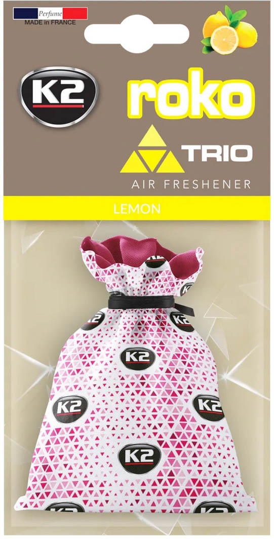 

Ароматизатор K2 Vinci Roko Trio Lemon 25 г V825T