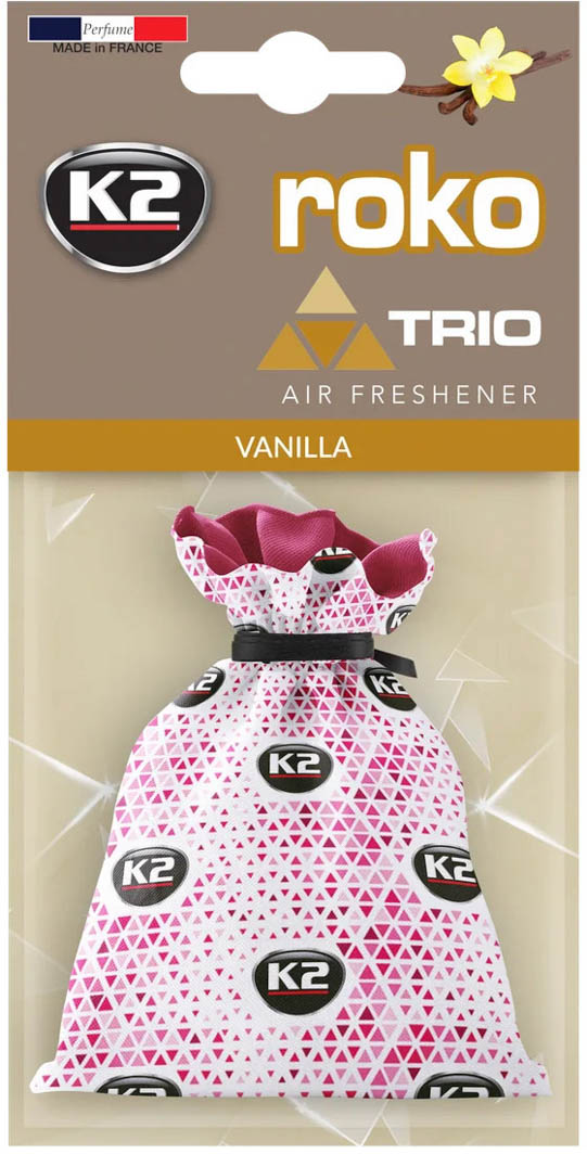 

Ароматизатор K2 Vinci Roko Trio Vanilla 25 г V827T