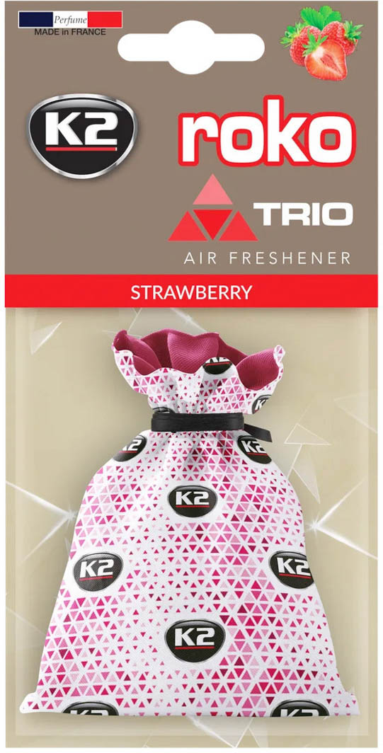 

Ароматизатор K2 Vinci Roko Trio Strawberry 25 г V820T