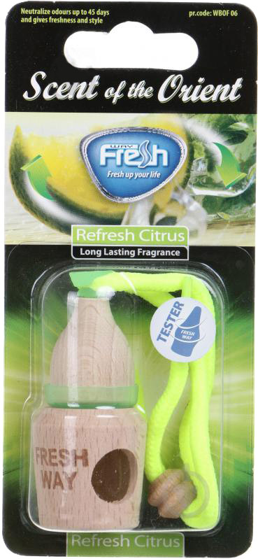 

Ароматизатор Fresh Way Orient Wood Refresh Citrus 5 мл 94885