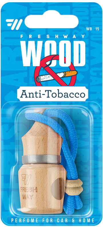 

Ароматизатор Fresh Way Wood Blister Anti Tobacco 5 мл 94783