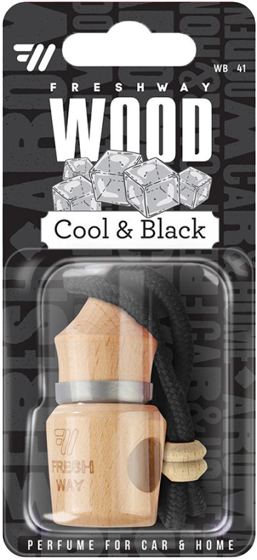 

Ароматизатор Fresh Way Wood Blister Cool & Black 5 мл 94814