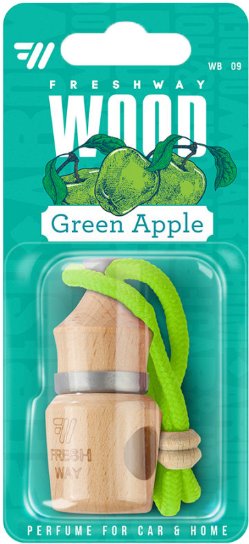 

Ароматизатор Fresh Way Wood Blister Green Apple 5 мл 94709