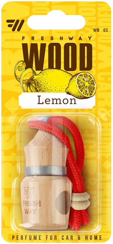

Ароматизатор Fresh Way Wood Blister Lemon 5 мл 94701