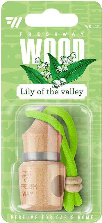 

Ароматизатор Fresh Way Wood Blister Lily Of The Valley 5 мл 94700