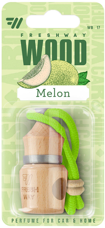 

Ароматизатор Fresh Way Wood Blister Melon 5 мл 94785