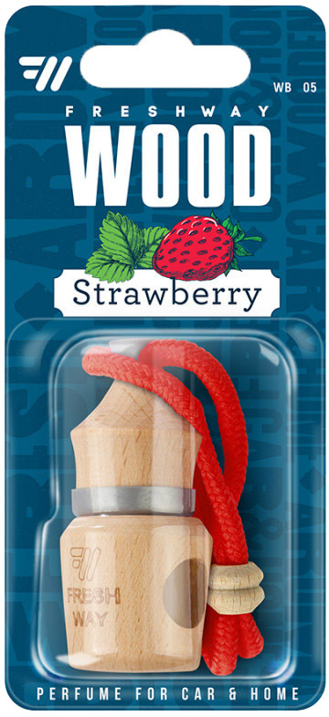 

Ароматизатор Fresh Way Wood Blister Strawberry 5 мл 94705