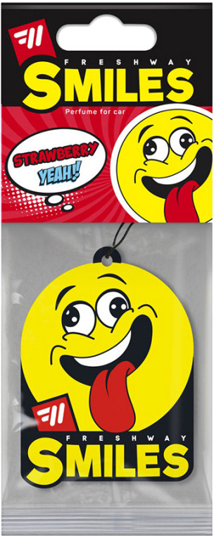 

Ароматизатор Fresh Way Smiles Dry Strawberry 94843