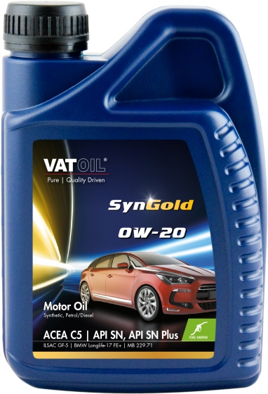 

Моторное масло Vatoil SynGold 0W-20 синтетическое 50731