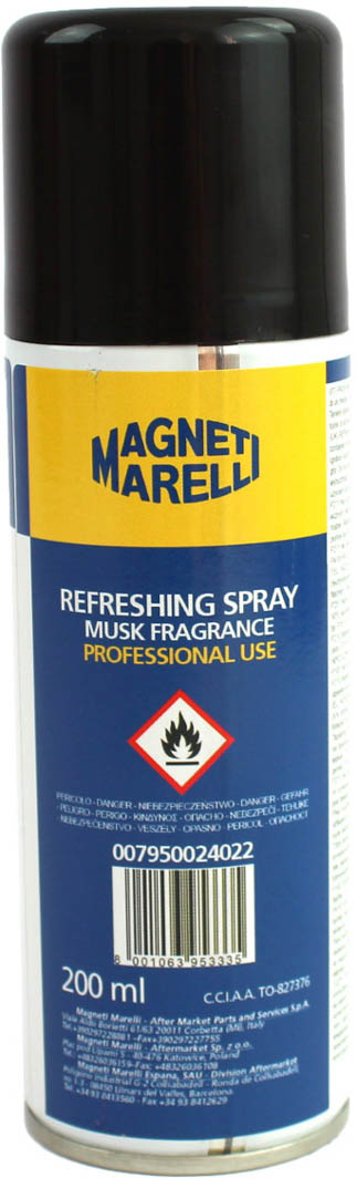 

Очиститель кондиционера Magneti Marelli Refreshing Spray Musk Fragrance спрей 007950024022