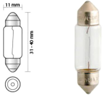 

Автолампы Mobis 1864505009n SV8,5-8 5 W прозрачный