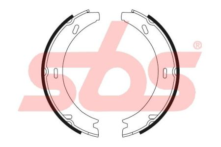 

SBS 18492733552 Колодки ручника