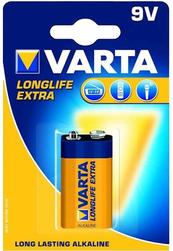 

Батарейка Varta Long Life Extra 4122101411 PP3 (Krona) 9 V 1 шт